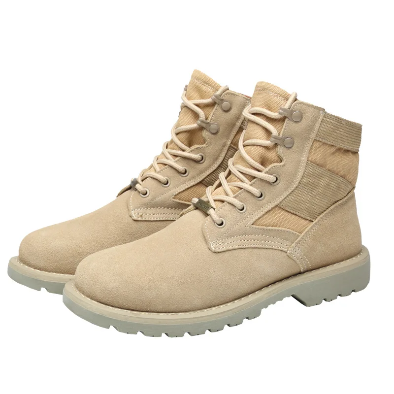 

New men's Martin boots 2019 autumn and winter couples high to help large size men's shoes boots tooling desert men's boots 150