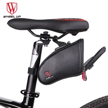 WHEEL UP Bicycle Saddle Bag Waterproof MTB Road Bike Rear Bags Cyclgn Rear Seat Bag Reflective Bike Tail Bag Cycling Equipment