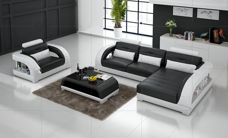 Us 1286 0 Moderne Ecke Sofas Und Leder Ecksofas Mit L Form Sofa Set Designs Sofas Fur Wohnzimmer In Wohnzimmersofas Aus Mobel Bei Aliexpress