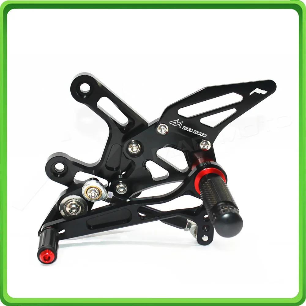 GP Shift Rearsets Rear set sets Foot Rest Pegs Pedal For KAWASAKI Ninja ZX10R ZX 10R ZX-10R 2016 2017 (41)