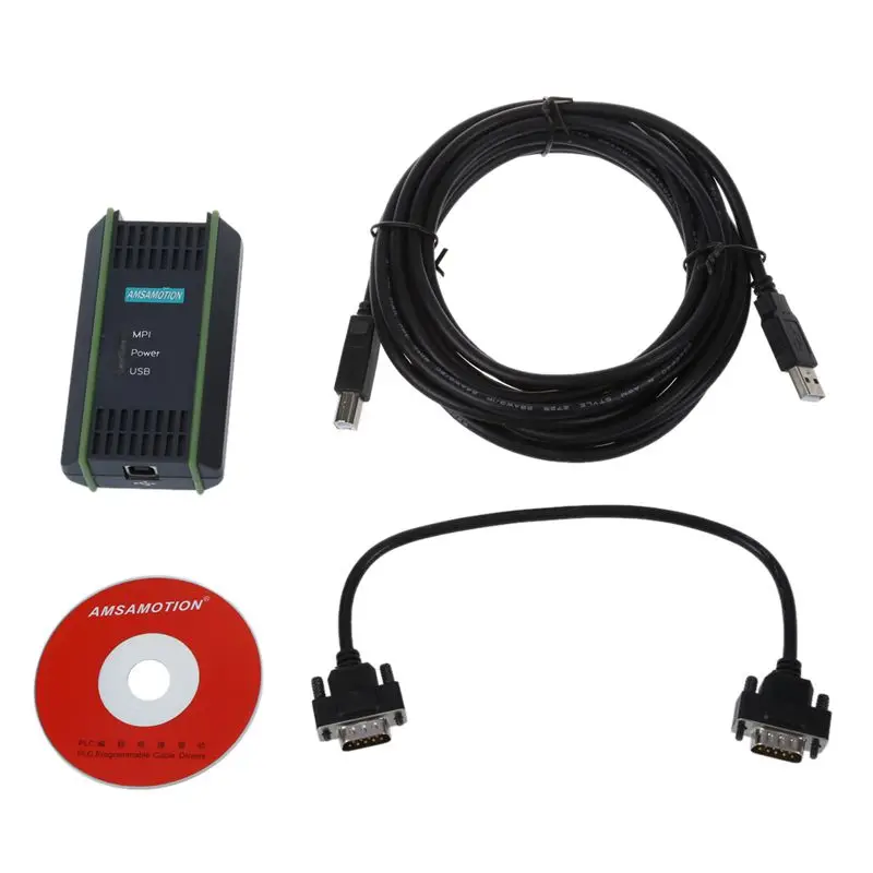 

USB Cable Cable PPI MPI OF Programming + CD FOR Siemens S7-200 / 300/400 PLC