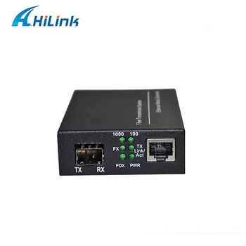 

Free Shipping! 10/100/1000Base-TX to 1000Base-FX 10/100/1000M SFP Media Converter with one SFP Slot (SFP Module not included)