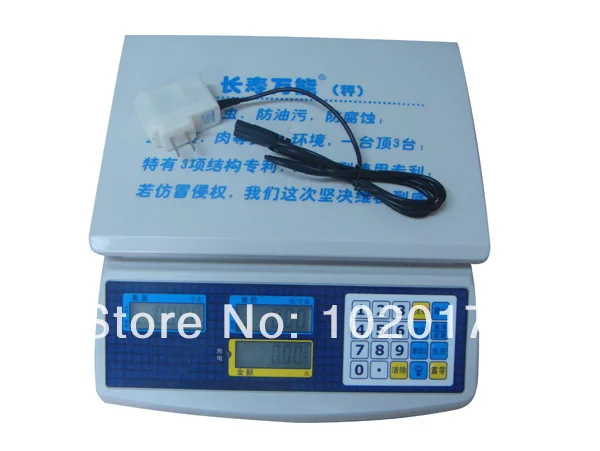 

BCS716 waterproof weighing scale AND 30kg scale
