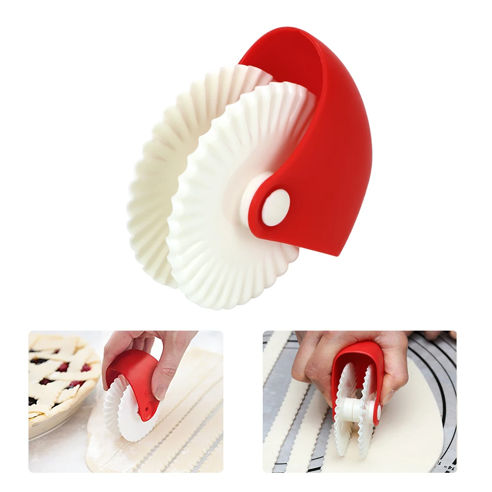 Режущий инструмент для домашнего творчества кондитерские изделия Cuter Rolling Wheel Кондитерские инструменты пластиковые ручные лапши резак кухонные аксессуары, нож для выпечки