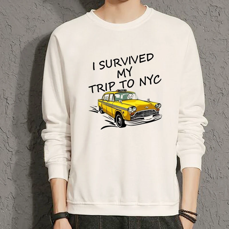 

Spider Man:Homecoming findx i survived my trip to NYC i survived a new york city cab ride girls woman winter fleece Sweatshirt