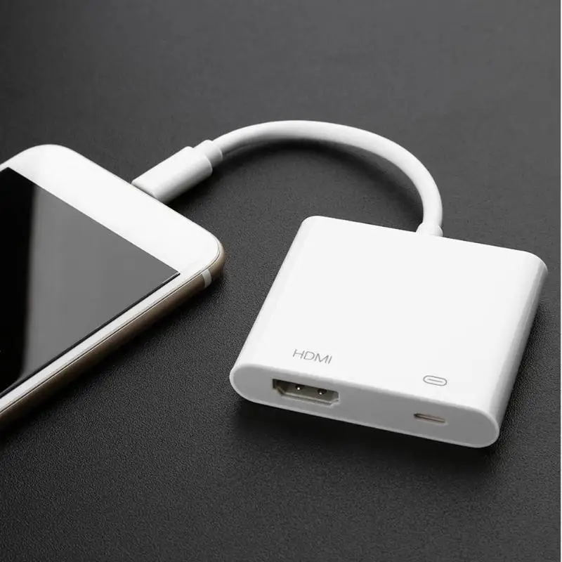 8 контактный HDMI кабель для HDTV адаптера цифрового AV кабеля 1080P провод iPhone iPad
