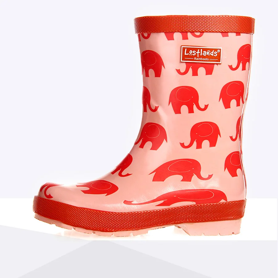 Kids students Girl rain boots children 