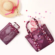 Женская маленькая пляжная Сетчатая Сумка для плавания нейлоновая на молнии ручная сумка на плечо Открытый Дорожный органайзер для хранения