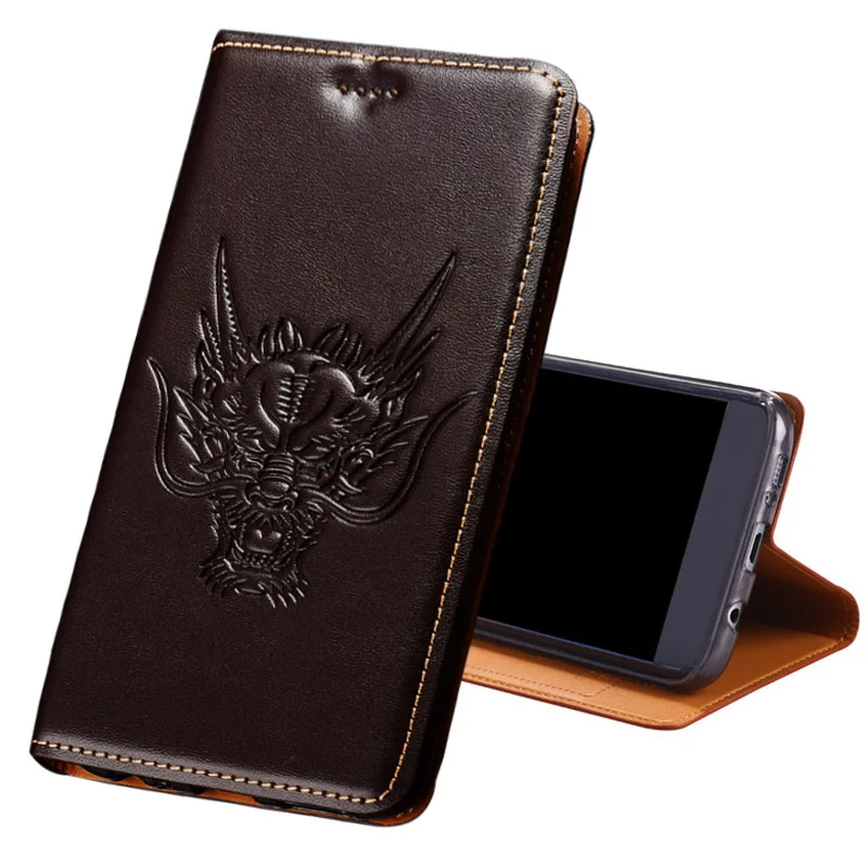  CJ03 Genuine leather flip case with card holder for Asus ZenFone 3 MAX ZC520TL phone case for ZenFo