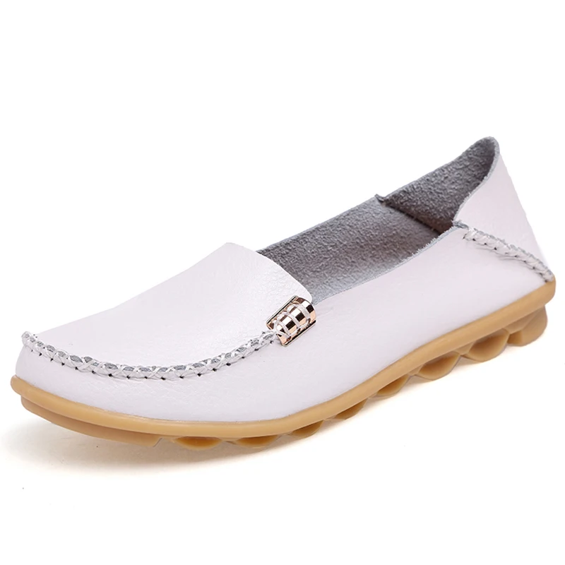 classic leather ballet flats
