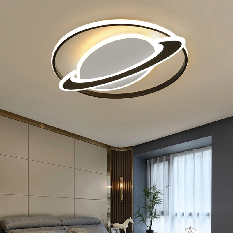 

surface mounted modern led ceiling ligths for kitchen dining room foyer ceiling lights dimmable kids room ceiling lamp White