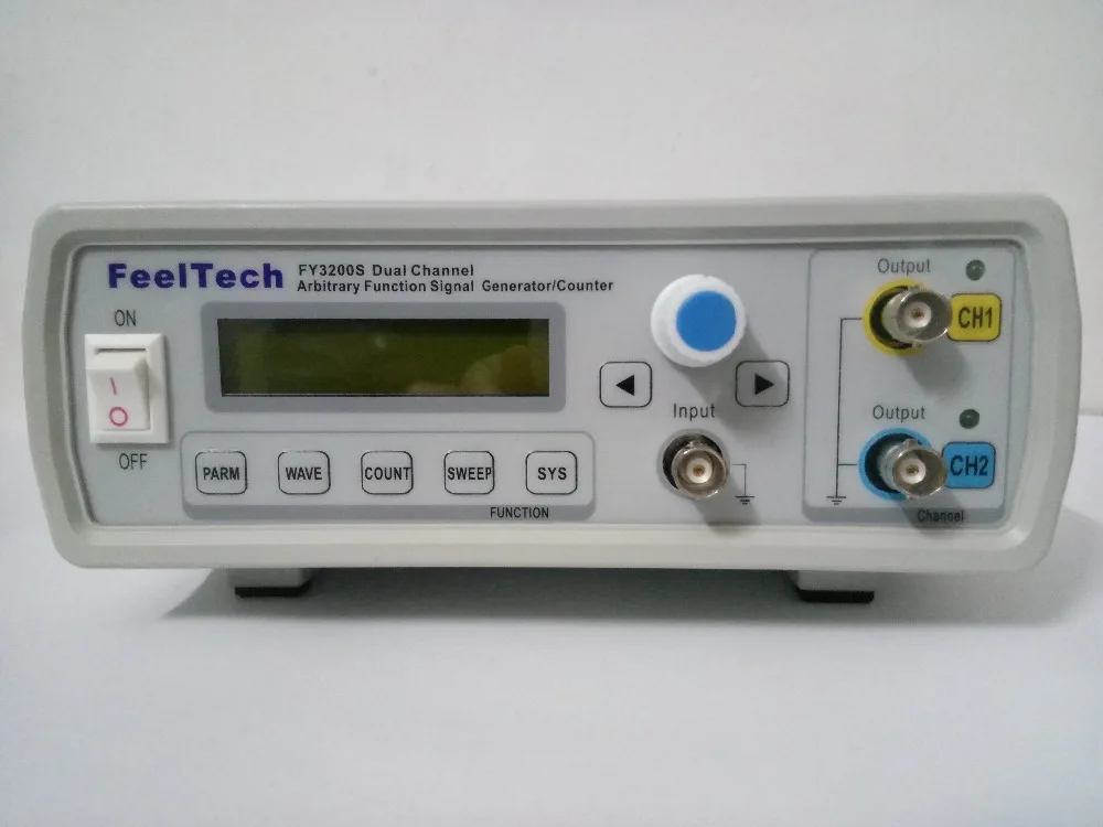 

FeelTech FY3220S 20MHz NC dual channel arbitrary waveform DDS Function Generator / source / frequency meter / Signal Generators