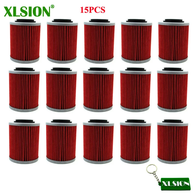 

15x Oil Filter For CAN-AM Renegade 500 850 570 1000 1000R Outlander Max 400 450 500 650 800 800R SKI DOO Legend Trail V-800 Quad