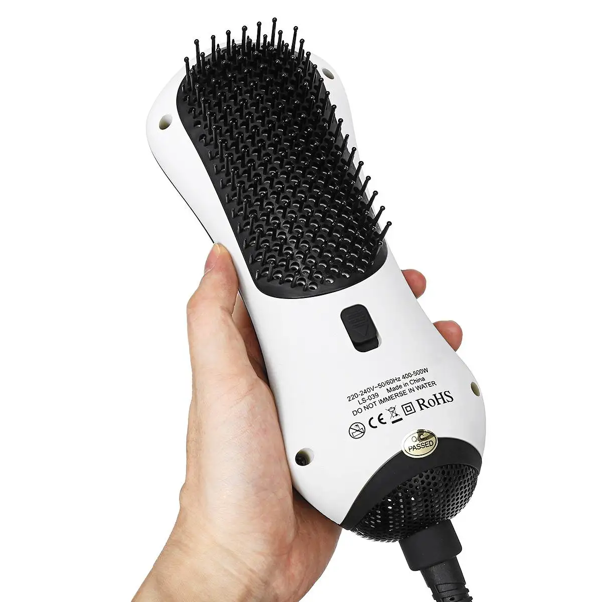 

Electric Infrared Hair Dryer Brush Hot Air Dry Hair Curler Straightening Roll Hair Styling Brush Comb Appliance Personal Care