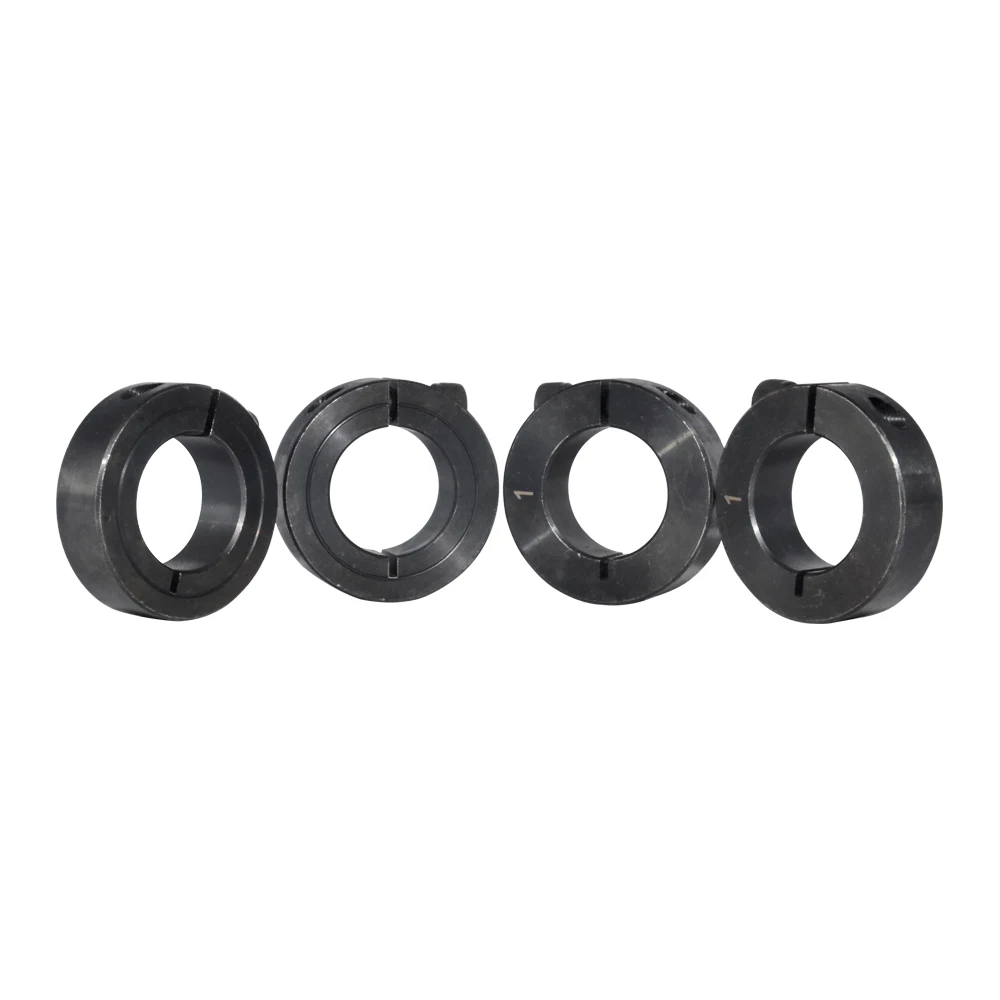 

Carbon Steel Single Split Shaft Collars Bore 1" 1/2" 3/4" 1 7/16" 1 1/2" 1 3/4" 2" Pack of 1Pcs 2Pcs 4Pcs for DIY
