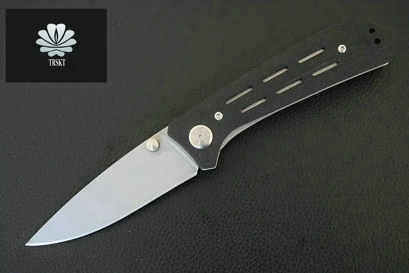 Лучший Trskt 3820 складной Ножи охотничьи ножи выживания карман Ножи Открытый EDC Инструменты 8Cr13MoV стали с 3D G10 Ручка дропшиппинг