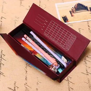

Multifunctional Double Open Cover Pen Case Children Creative School Stationery Box Fashion Pencil Bag Storage Box Prize Gift
