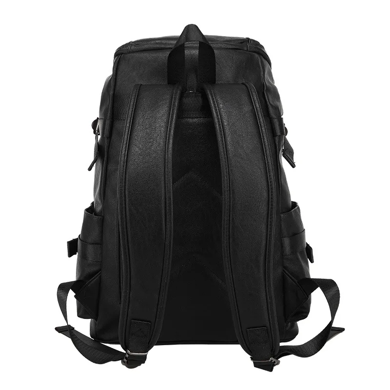 MAGIC UNION nuevo cuero hombres Mochila de viaje Casual bolsas de aceite de cera bolsos de cuero del ordenador portátil estilo de la Universidad mochilas Mochila Zip hombres MAGIC UNION nuevo cuero hombres Mochila de viaje Casual bolsas de aceite de cera bolsos de cuero del ordenador portátil estilo de la Universidad mochilas Mochila Zip hombres