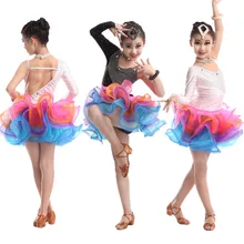 Детская Костюмы для латиноамериканских танцев танцевальное платье Костюмы для латиноамериканских танцев конкурс Костюмы детский Профессиональный Танцы Платья для женщин Обувь для девочек Salsa Платья для женщин