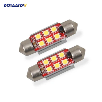 

DOTAATDW 4x CANbus 31mm 36mm 39mm 41mm C5W C10W 3030 Led Car Light Bulb For Volkswagen Kia BMW Renault Volvo mazda
