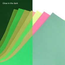 20*34 см 7 шт сплошной цвет светится в темноте кожаный комплект, материалы для ручных поделок для изготовления сумочки обувь ремесла, 1Yc7254