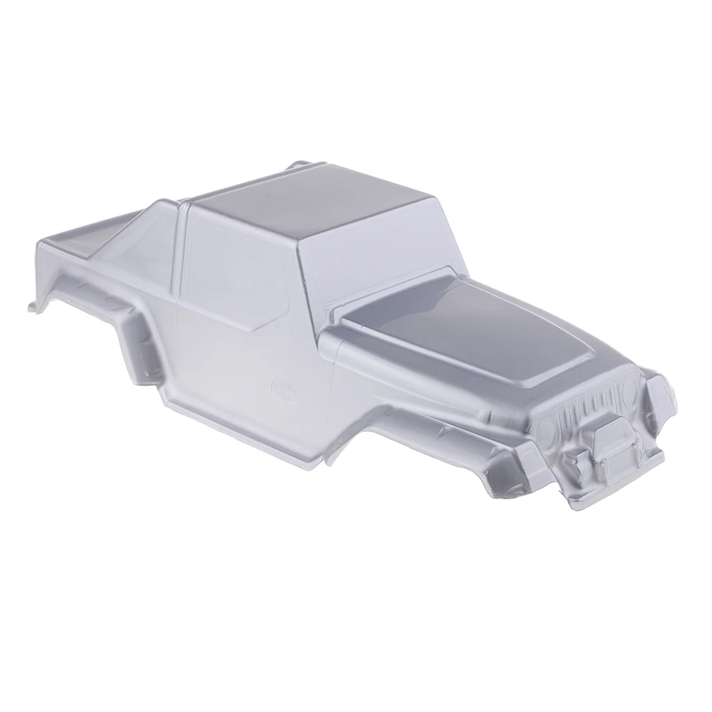 MagiDeal 1:10 RC Rock Crawlers Jeep Body Shell 250mm Wheelbase 2x DIY for Wrangler D90 Axial SCX10 DIY Accessory