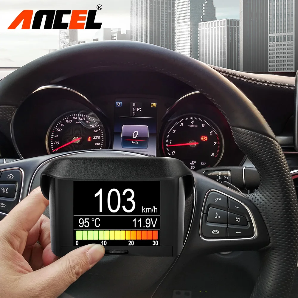 Aliexpress.com : Buy Ancel A202 OBD2 Hud Water Temperature