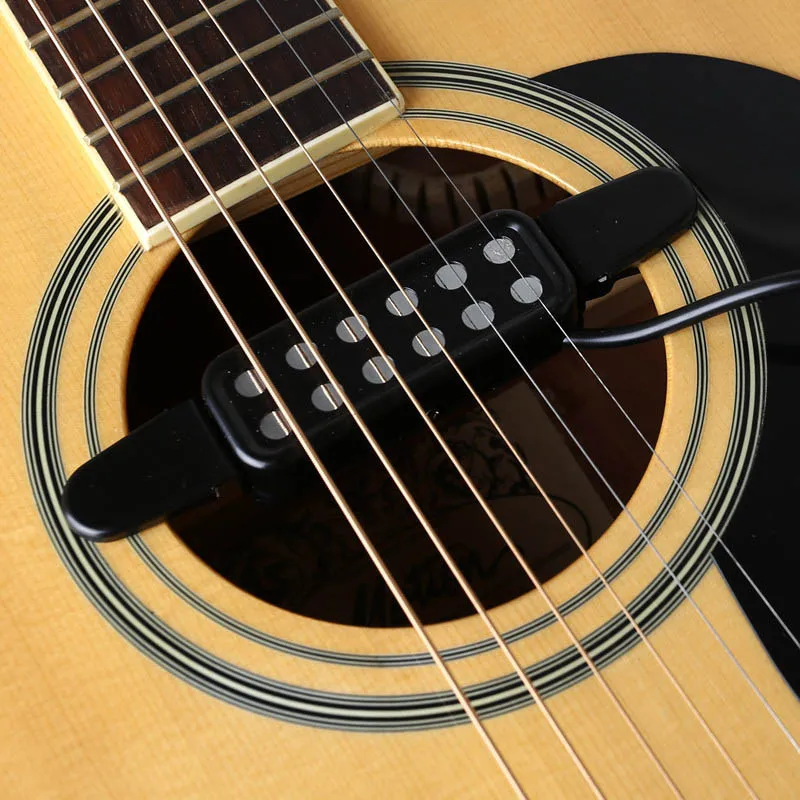 

Acoustic Guitar Pickup Microphone Wire Sound 12 Hole Portable for Musical Instrument C55K Sale