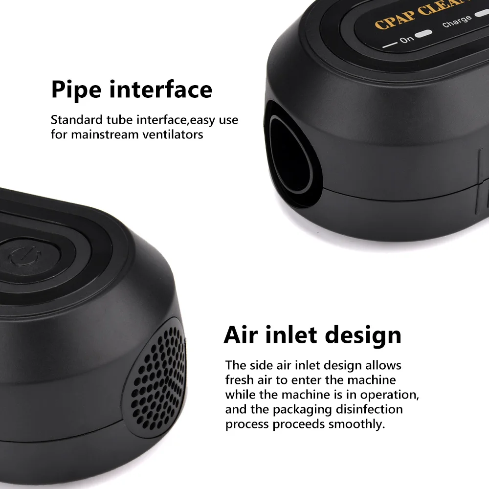 Портативный мини CPAP очиститель дезинфектор для CPAP воздухоочистители очиститель воздуха дезинфекция кислородный вентилятор бытовой монитор