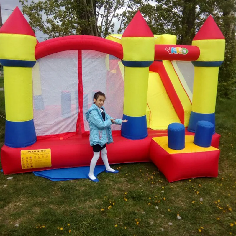 Надувной батут YARD большой для прыжков 4x3 5x2 5 м|slide bouncy castle|bounce houses inflatablesbounce house |