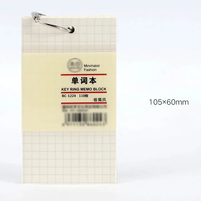 New Loose Leaf Notebook To Do Lined Blank Grid Paper Memo Pads Journal