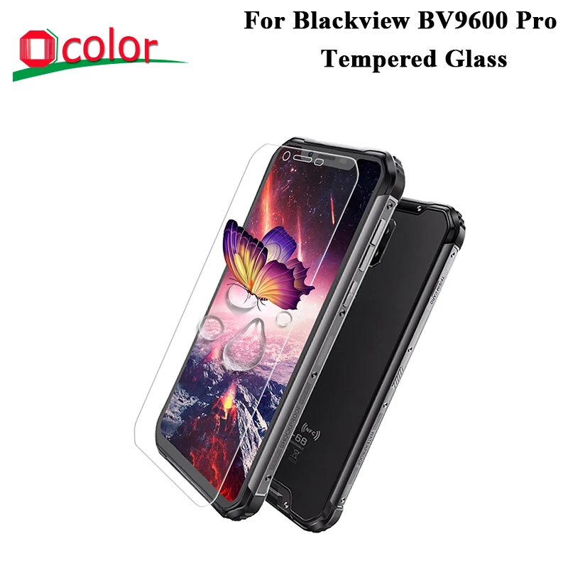 

ocolor For Blackview BV9600 Pro Tempered Glass Ultra-Thin Front Glass Screen Protector For Blackview BV9600 Pro Tempered Film