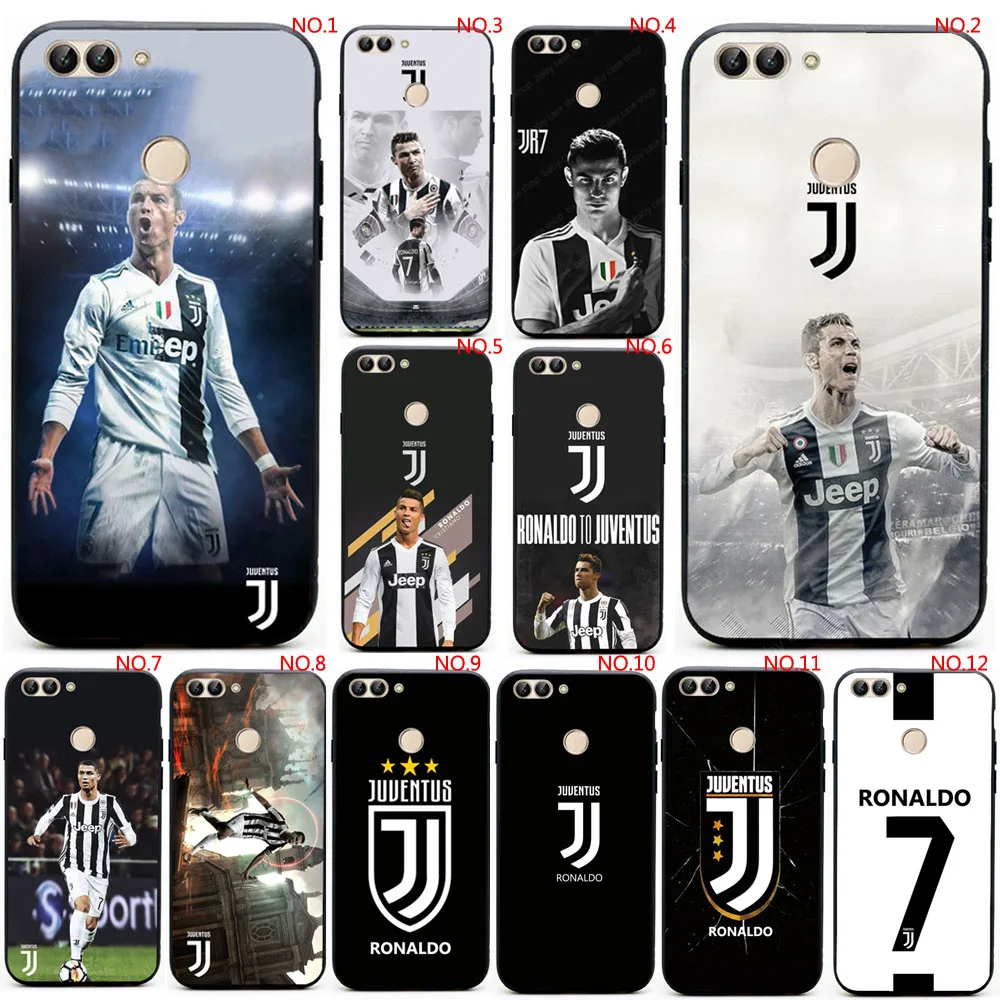 

Cristiano Ronaldo Case PC Hard TPU Rubber Fit For Huawei Honor 8 Lite mate10 mate8 p10 Lite P9 V9 Case Cover #388