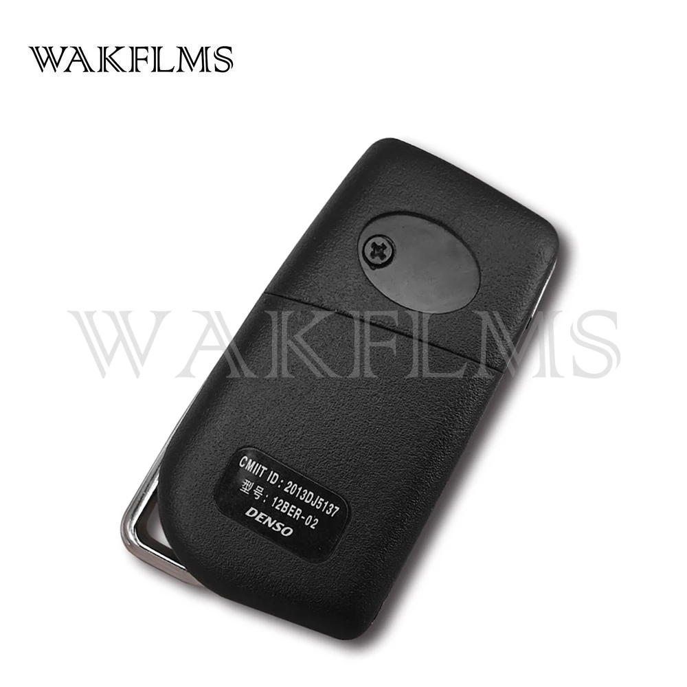 2 кнопки дистанционного ключа Fob Автомобильный ключ для Citroen C1 Peugeot 108 433MHz H Chip No Mark
