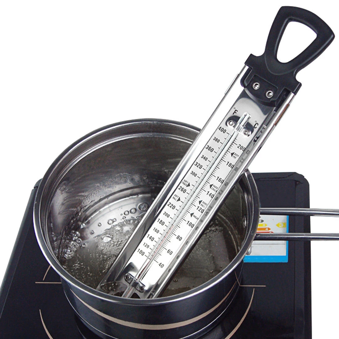 

New Stainless Steel Kitchen Craft Cooking Thermometer For Jam Sugar Candy