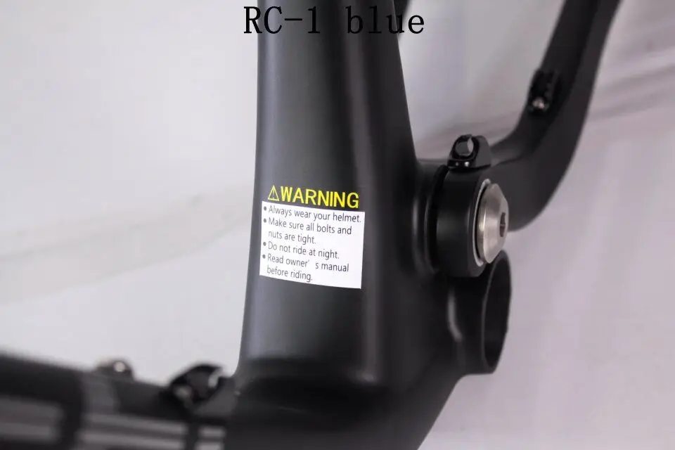 Flash Deal CECCOTTI carbon mountain bike frame full suspension BB92 disc carbon bike frame quick release MTB frame 16/18inch carbon bicycle 2