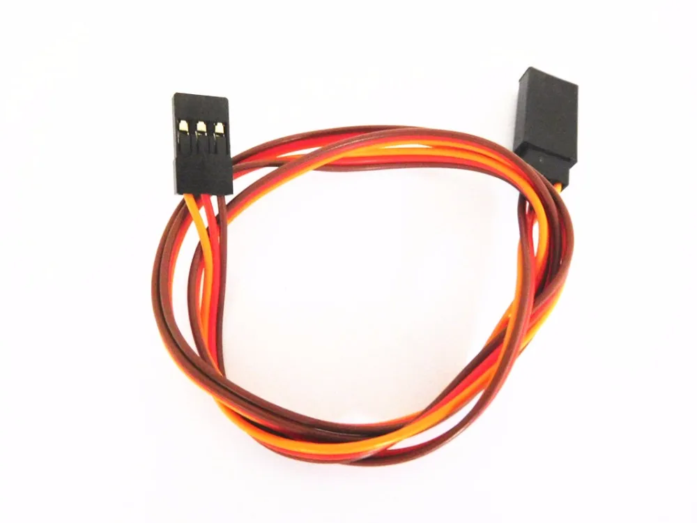 

100pcs 15cm/20cm/30cm/50cm/60cm/90cm/100cm 26AWG Servo Extension JR Male to Futaba Female For Futaba JR Lead Wire Cable RC Parts