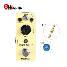 MOOER FUNKY MONKEY Auto Wah Effect guotar педаль Широкий регулируемый диапазон Авто wah effects+ Бесплатный разъем