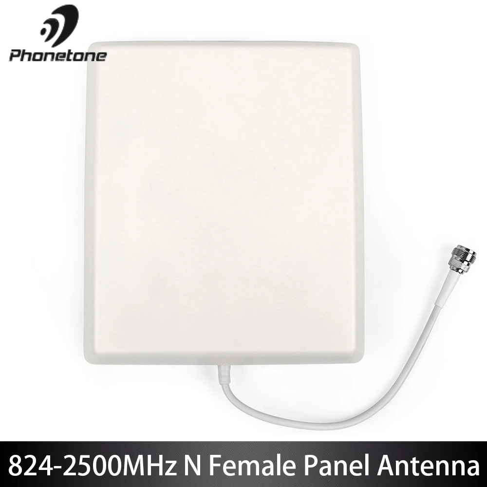 

824-2500MHz 8dBi 3g Lte Antenna Indoor Directional Mimo Panel Antenna For Cellular Signal Booster with N Female End Connector