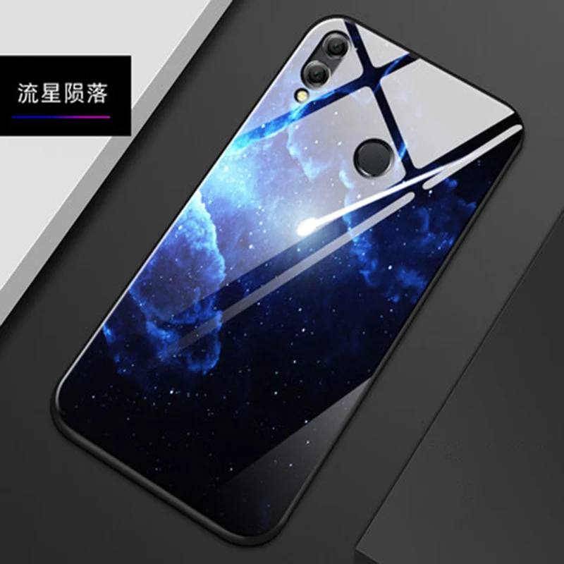 2 шт. чехол из закаленного стекла для Huawei Honor 8 X Max Защитные чехлы для Huawei Honor 8 XMax coque Honor8X Max чехол оболочка