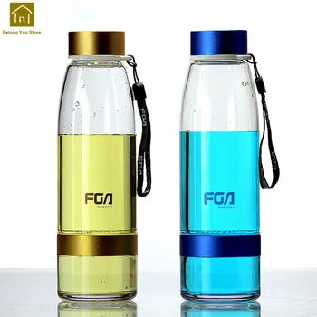 

BPA Free Leak-Proof Seal Bottles Sport Bicycle Plastic Water Bottles With Cover Lip Filter Portable Space Water Bottle JKE220