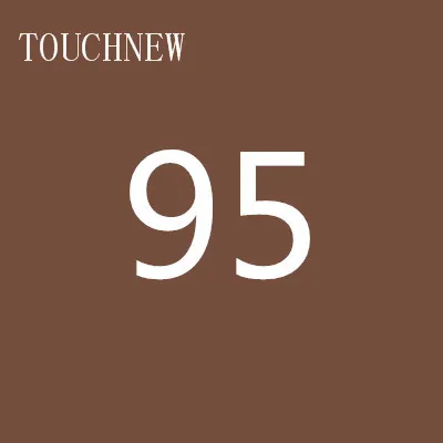 TOUCHNEW, 168 цветов, одиночные художественные маркеры, кисть, эскиз, на спиртовой основе, маркеры, двойная головка, манга, ручки для рисования, товары для рукоделия - Цвет: 95