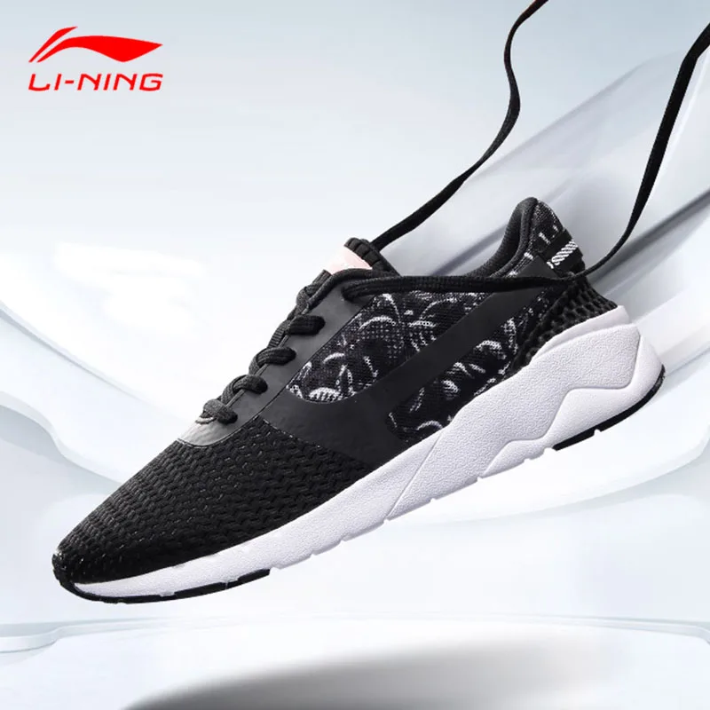 Li Ning женская спортивная беговая Обувь для прогулок и отдыха дышащие кроссовки