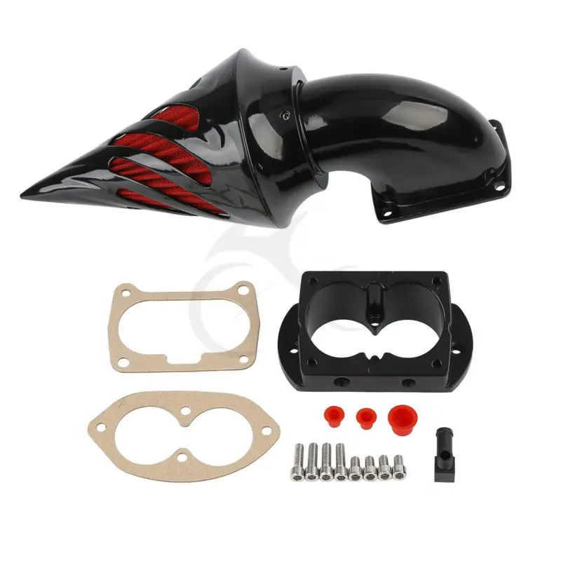 Motorcycle Spike Air Cleaner Kits Intake Filter For Kawasaki 2002-2009 Vulcan 1600 Mean Streak | Автомобили и мотоциклы