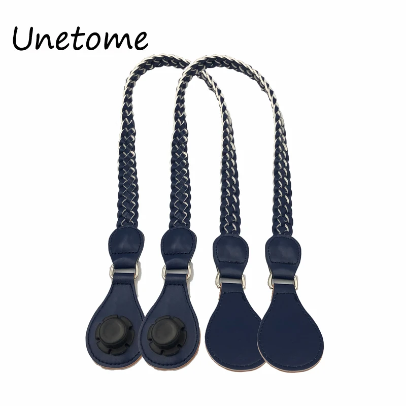 Unetome Colorful Weave Belt Handle for Classic Mini Size City Chic Obag Basket Bucket Women Handbag O Bag | Багаж и сумки