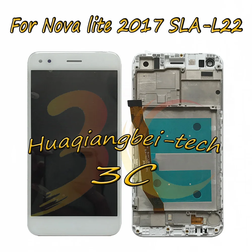 Новинка 5 0 дюйма для Huawei Nova lite 2017 дюймов зеркальный ЖК дисплей + цифровой