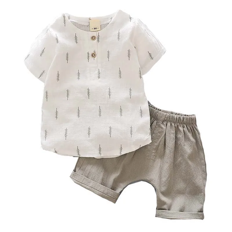 

Baby Clothes Cotton Baby Boy Clothing Set Summer Short Sleeve Cartoon Baby Boy Clothes Casually