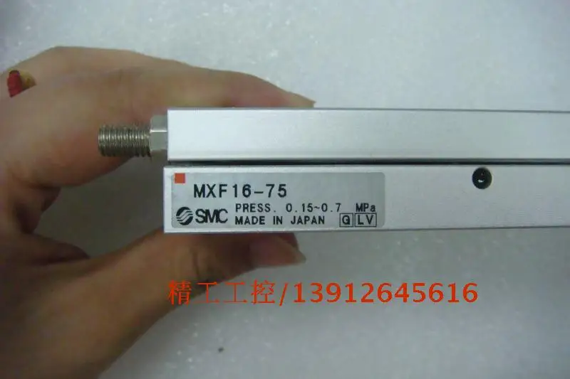 

[SA] Positive! SMC original second-hand slide cylinder MXF16-75 ultra-thin slide spot real