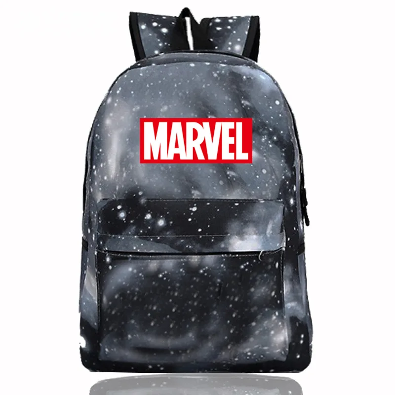 Marvel Letter The Luminous Backpack School Bag Super Hero Student Kids Boys Girls School Bookbag Notebook Daily backpack Gift