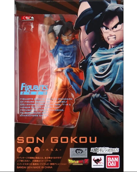 Dragon Ball Z фигурки Bandai Zero битва Версия Сон Гоку ПВХ Рисунок с надписью: &quotDragonball 15 см